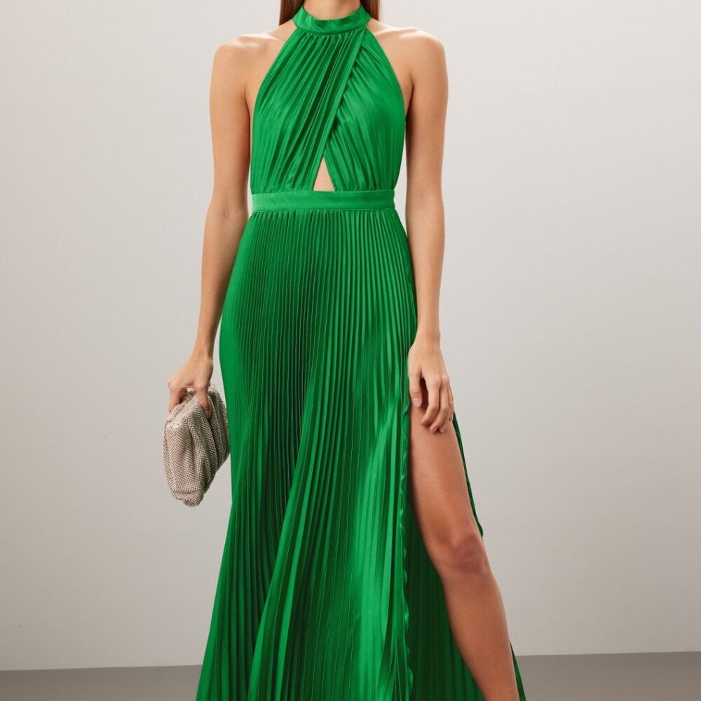 L'IDÉE Green Renaissance Gown - Picture 7 of 8